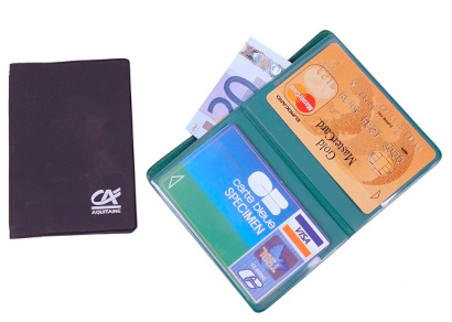 Porte carte - 2 cartes avec pochette facturette - MDS