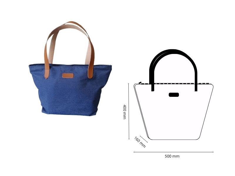  Sac Cabas coton bio - personnalisable