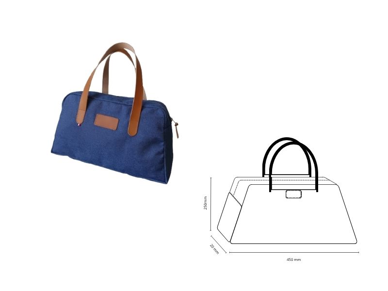  Sac bowling coton bio - personnalisable