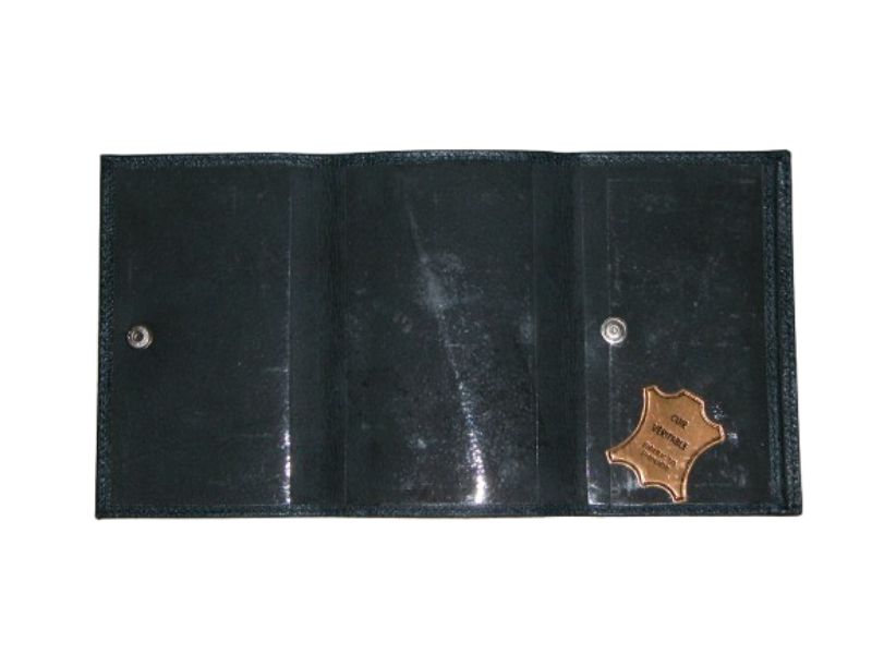 Etui carte grise 3 volets rembordé