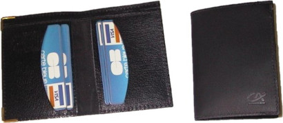 Porte carte - 4 cartes + poche facturette - MDS